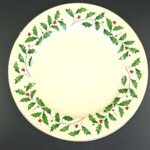 Vintage Lenox Holiday Service Plate (Charger) – US – 11.5" Diameter